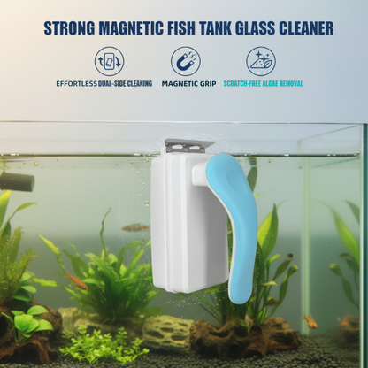 🎁 Hot Sale 49% OFF 🔥Strong Magnetic Fish Tank Glass Cleaner