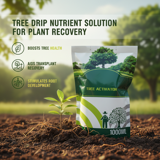 Tree Drip Nutrient Solution for Plant Recovery