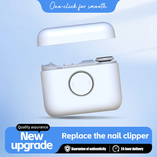 2-in-1 Rechargeable Electric Nail Clipper & Polisher