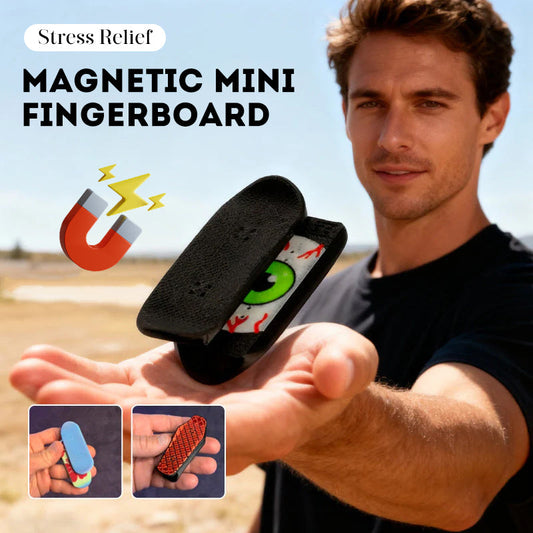 Magnetic Mini Fingerboard for Stress Relief