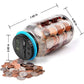❄️Summerfresh 50% OFF!📦Digital Coin Counting Money Box – Automatic LCD Savings Jar for GBP or Euro Coins, 1.8L