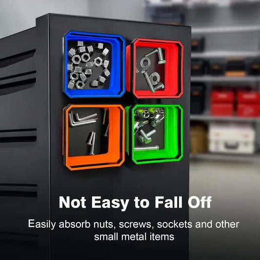 Collapsible Silicone Magnetic Parts Tray Set