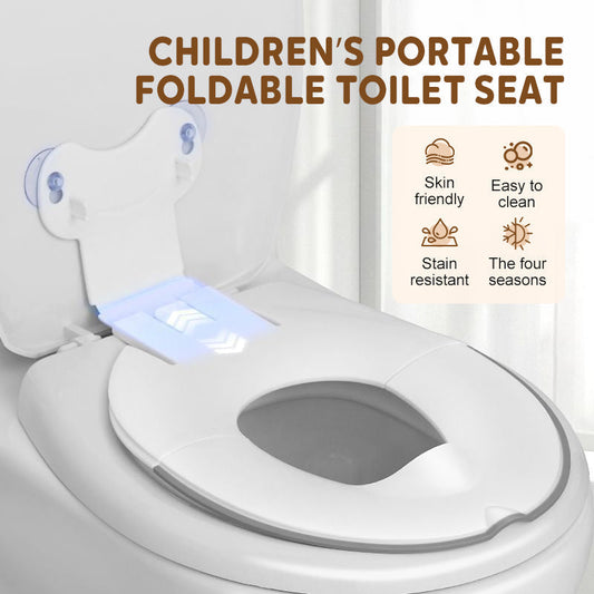 🎃Halloween Deal 50% OFF!🚽Foldable Travel Toilet Training Seat for Toddlers – Suction Grip & Splash Guard