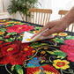 ⏳Limited-time 50% off⏰Mexican Floral Tablecloth with Scalloped Edge🏵️