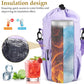 Water Bottle Carrier Bag with Phone Pockets
