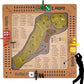 Wooden Golf Dice Board Game Kit
