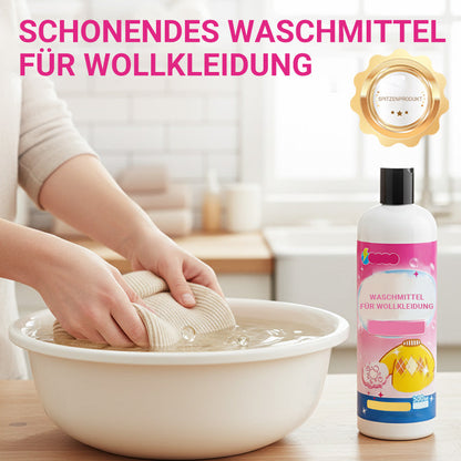 Gentle detergent for wool clothing