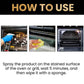 Oven & Grill Cleaner Spray – Dissolves Grease in 5 Mins, No Scrubbing & Eliminates Odors