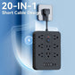🔥Limited-time offer-20-in-1 Power Strip with Overload Protection
