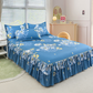 🛏️Two-layer three-piece set with lotus motif lace bedspread and pillowcases