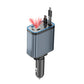 Ultra-Fast Car Charger With Retractable Cables & Starlight Ambience