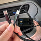 Ultra-Fast Car Charger With Retractable Cables & Starlight Ambience