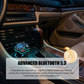 Universal Dual-Port Car FM Bluetooth Transmitter