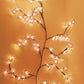 ❄️Summerfresh 50% OFF!🏡Floral Vine LED Wall Lights – Flexible USB-Powered Ambience Lighting with Remote Option