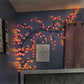❄️Summerfresh 50% OFF!🏡Floral Vine LED Wall Lights – Flexible USB-Powered Ambience Lighting with Remote Option