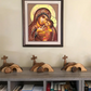 🐣 Wooden Easter tableau – 50% discount, unique & religious! ✝️✨