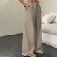💜 LAST DAY PROMOTION - 50%OFF 💜Versatile Solid Color Wide Leg Pants