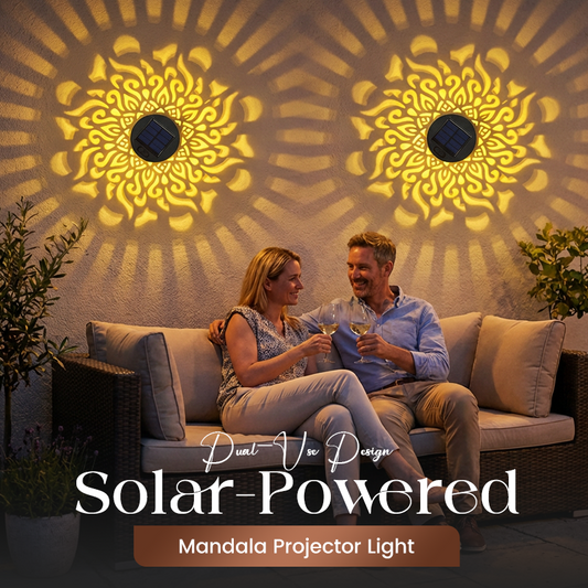 ❄️Summerfresh 50% OFF!☀️Solar Mandala Light – Turn Ordinary Surfaces Into Patterns of Light