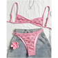 🥳2026 HOT SALE🥳💞50K+ SOLD!👵🏖️ 50% OFF! Boho Tile Print Backless Bikini – Adjustable straps, flattering bralette top. Unique vintage print, soft & quick-dry fabric. Feel confident & stylish by the water. 🌸✨
