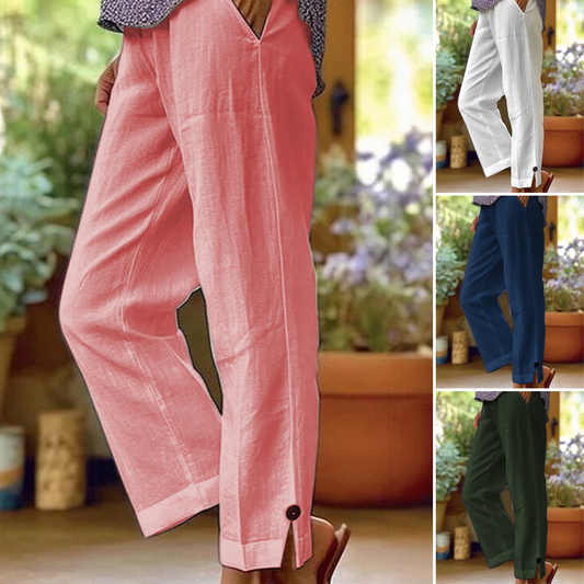 ⏰🔥 50% OFF! 👖 Women’s Straight Leg Ankle Pants – Slimming Fit, Comfortable & Perfect for Everyday Style ✨💃