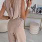 Women's Floral-Embellished Sleeveless Jumpsuit