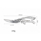 ✂️Fast Shipping 🚚💨🍗 Heavy-Duty Multi-functional Kitchen Shears – Cuts Like a Beast! 🔪💪