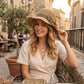 📢📢30% OFF !!!⏰🌞Elegant Woven Straw Sun Hat with Bow