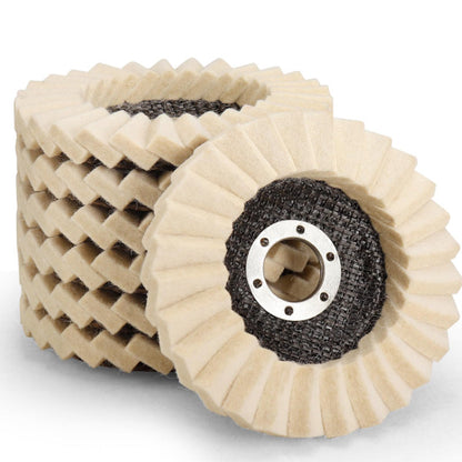 🔥40% OFF for a limited time🔥Wool Felt Flap Discs Polishing Wheel