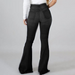 ⏳Time-Limited Special⏰Women's High-Waist Ripped Flare Jeans