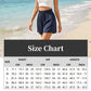 Women's High-Waisted Drawstring Shorts with Pockets