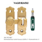 Multi-Angle Security Barrel Bolt Latch