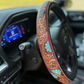 All-Season Printed Steering Wheel Cover