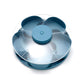 Rotating Flower-Shaped Snack Serving Tray with Lid