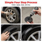 🏆 Last Day Special Price £11.99 ! 🌟Buy 1 Get 1 Free 🚗Tire & Trim Restorer Shine