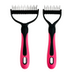 🥳2026 HOT SALE🥳💞50% OFF! 🐕Dual-Sided Pet Grooming Rake—Less mess, more cuddles. ✨🧡