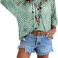 💥Hot Sales-49% OFF🔥Womens Bohemian-Inspired Beige Crochet Top with V-Neck