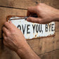 Weather-Resistant Metal Decor Sign