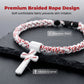 Three-Rope Braided Necklace