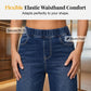 🥳SUMMER HOT SALE🥳💞50K+ SOLD!💥50% OFF! 🔥Women's Pull-On Wide-Leg Cropped Denim Jeans