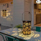 Hanging Solar Shadow Lantern with Hollow Design