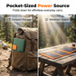 ☀️📲 Portable Solar Panel with USB – Charge Anywhere Off-Grid, Foldable & Lightweight for Travel 🌍⚡