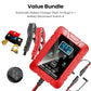 🔋⚡ Smart Battery Charger | Automatic Voltage Detection · Smart Overcharge Protection · Pulse Repair · Multiple Safety Features · LCD Display