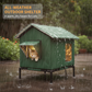 🏠 LIMITED-TIME 50% OFF! 🐈Elevated Insulated Outdoor Cat House – Weather-Resistant Shelter with Thermal Lining & Raised Stand