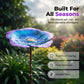 Vibrant Floral Bird Feeder
