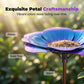Vibrant Floral Bird Feeder