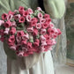 Crochet Rose Bouquet Knitted Blanket