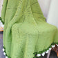 Crochet Rose Bouquet Knitted Blanket