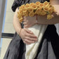 Crochet Rose Bouquet Knitted Blanket