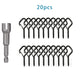 Q-Shaped Spring Snap Hooks