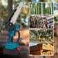 🎃Halloween Deal 50% OFF!🌳6-Inch Cordless Pruning Saw – Compact Mini Chainsaw with 2 Batteries